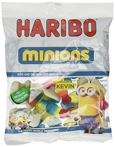 Haribo Despicable Me Minions Gummy Candy 180g Bag Haribo