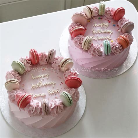 Pink Macarons Cake Pink Macarons Macaron Cake Buttercream Icing Cake Fondant Cakes Icing