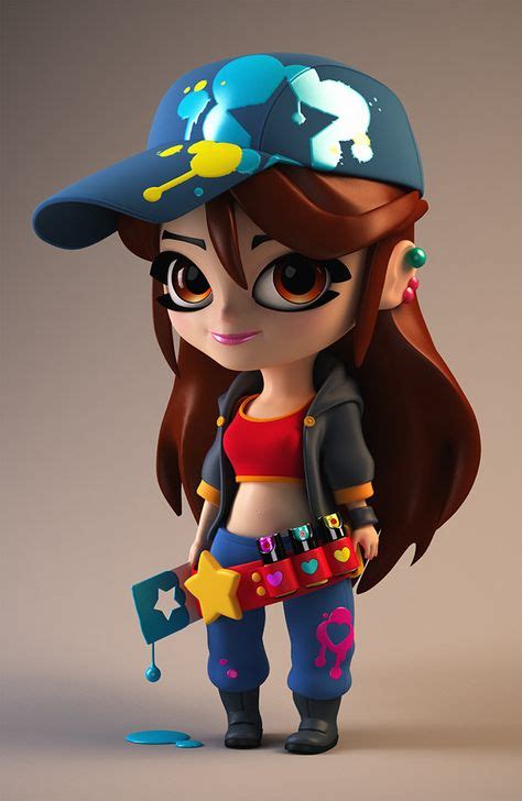 Work Performed Character Modeling Cartoon Character Design