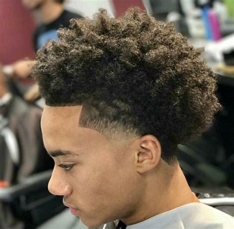 Celebs love short hairstyles, these haircuts look great for the spring and summer and you can first up on our list of gorgeous short haircuts for women is this glam hair idea. For My son R.J. | Curly hair men, Hair styles, Faded hair