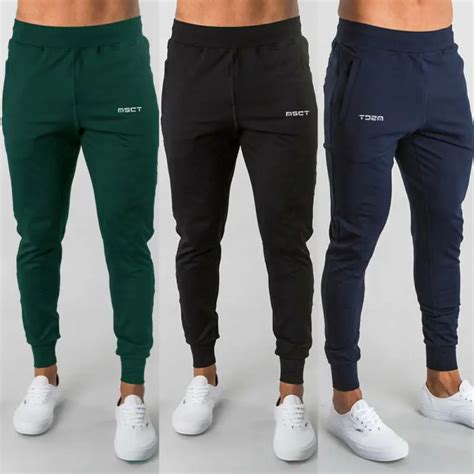 Fashion Men Sport Pants Long Trousers Tracksuit Fitness Workout Joggers