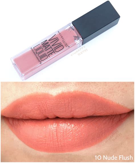Maybelline Vivid Matte Liquid Lip Color Review And Swatches The