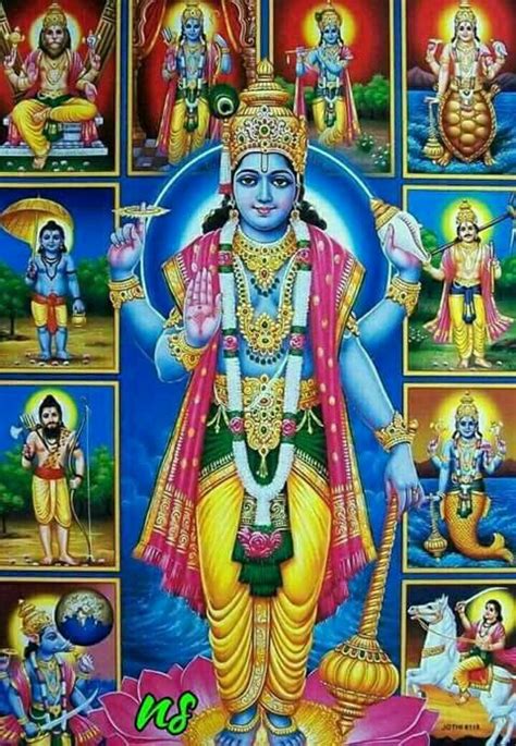 The Complete List Of 24 Avatars Of Lord Vishnu Krishna Art Krishna