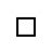 Square block includes quadrant upper left and lower left and lower right. White Small Square Smiley Face U+25AB