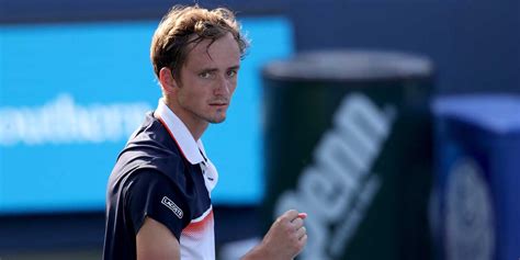 Tennis Cincinnati The Young Russian Daniil Medvedev Offers His First