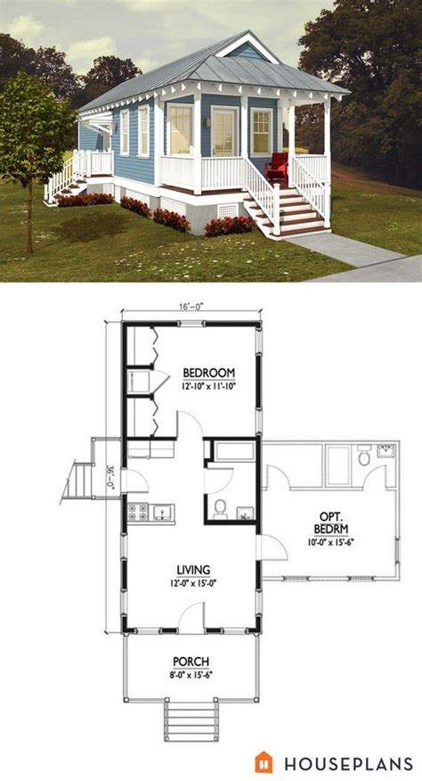 Adorable Free Tiny House Floor Plans Cottage Style House Plans