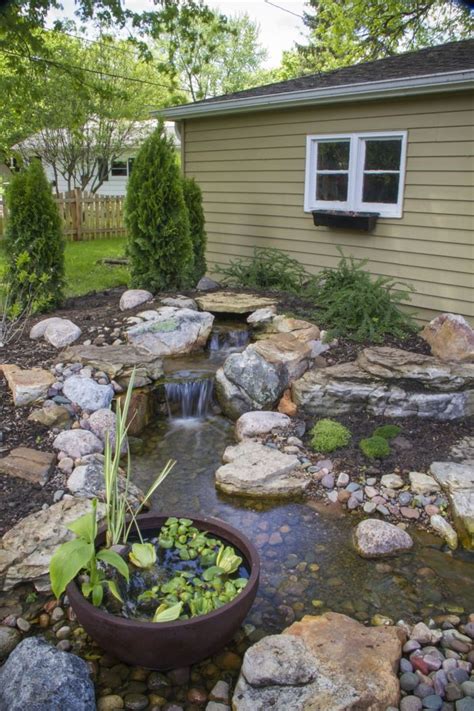 Maybe you would like to learn more about one of these? Wasserfall im Garten selber bauen - 99 Ideen, wie Sie die ...