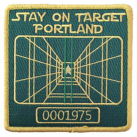 Stay On Target Portland Ptfc Patch Patrol