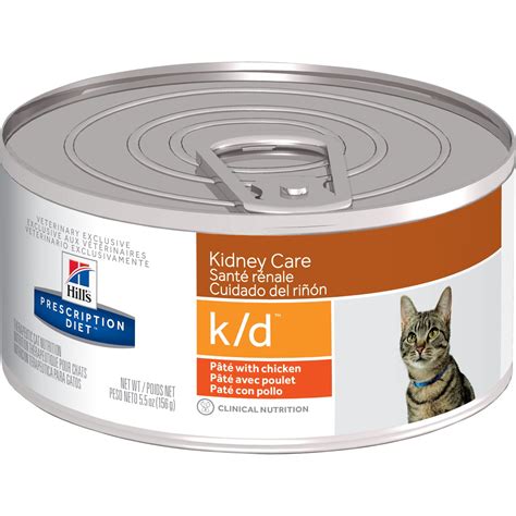 Certain nutrients, including many vitamins and amino acids, are degraded by the temperatures. Hill's™ Prescription Diet™ k/d™ Feline with Chicken - canned