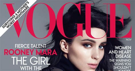 Vogue Discusses Rooney Maras Pierced Nipple