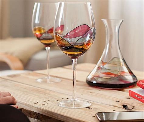Antoni Barcelona Large Wine Glass Unique Hand Painted Ts For Women Men Wedding Anniversary