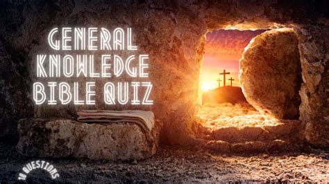 General Knowledge Bible Quiz Youtube