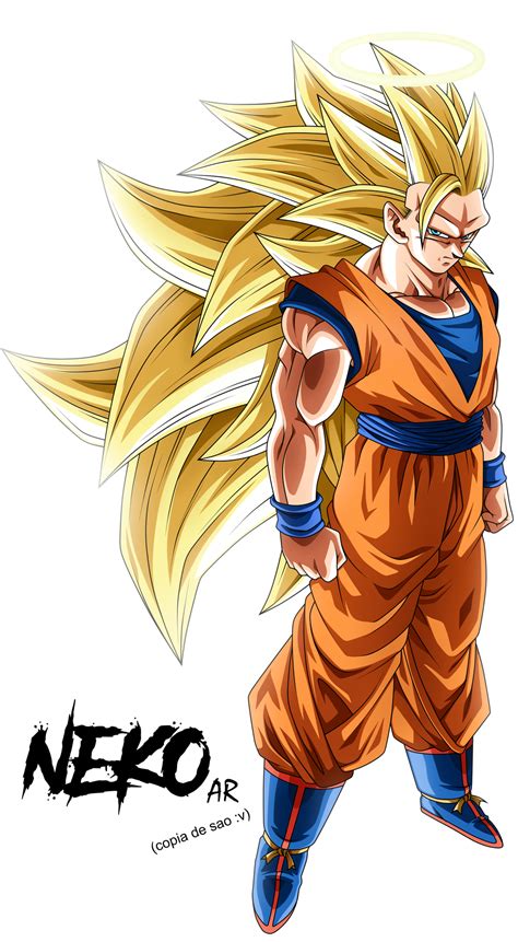 Son Goku Super Saiya Jin 3 Super By Nekoar On Deviantart Son Goku