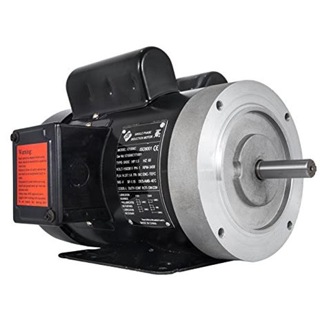 Vevor 15 Hp Electric Motor With Flange Rated Speed 3450 Rpm Single