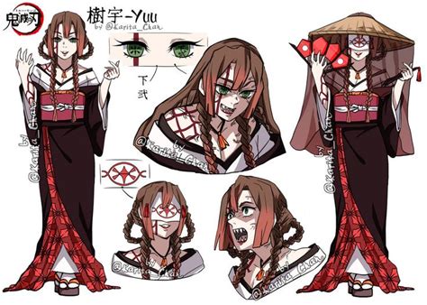 Kny Oc Yuu By Karitachan On Deviantart Anime Demon Oni Demon Demon