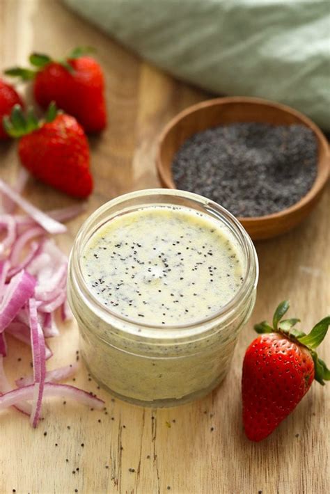 Homemade Poppy Seed Dressing Fit Foodie Finds
