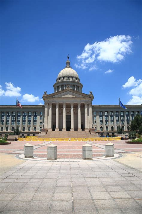 Oklahoma State Capitol Building Photograph By Frank Romeo Fine Art