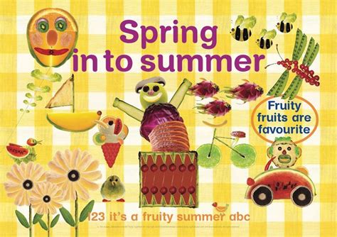 Free Early Learning Downloads 123 Its A Fruity Abc Posters Early