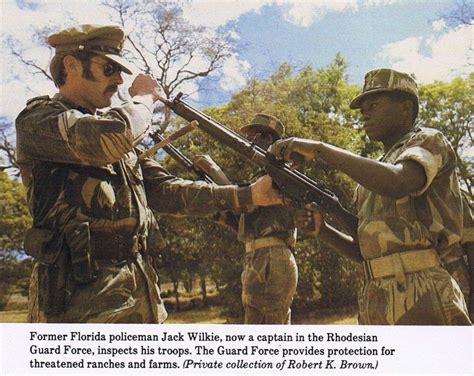 Pin En Rhodesia Military