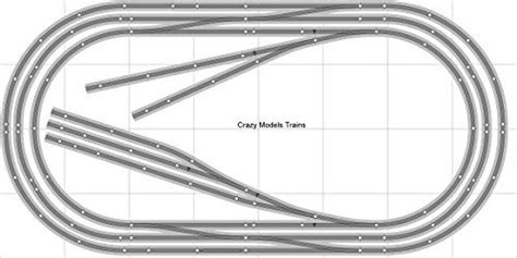 Layout 012 Bachmann Ho Ez Track Ns Nickel Silver 4 X 8 New