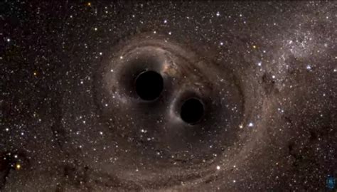 Heres What Happens When Two Black Holes Collide Texas Standard