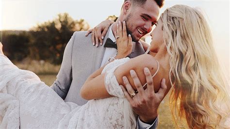 Actress Allie Deberry Pro Baseball Player Tyler Beede S Amazing Wedding Video In Austin Texas