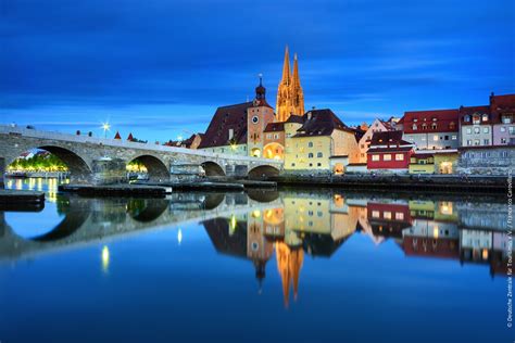 Regensburg Alte Bruecke Bridge And The Old Town ©dztfrancesco