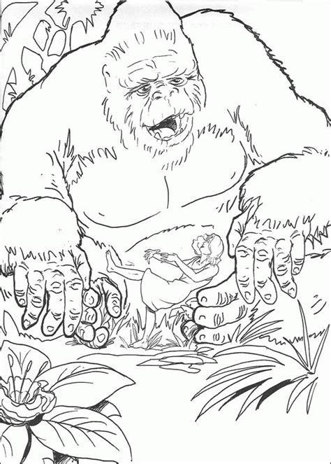 If you loved king kong as a child, your children are sure to love it too. Krafty Kidz Center: King Kong Movie coloring pages