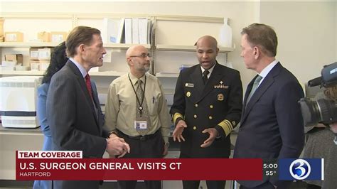 Video Us Surgeon General Visits State Lab Youtube