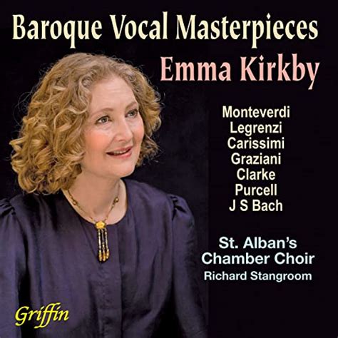 Amazon Com Baroque Vocal Masterpieces Emma Kirkby Digital Music