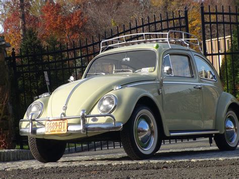 Classic Vw Bugs 1962 Beryl Green Restored Beetle Sedan For Sale