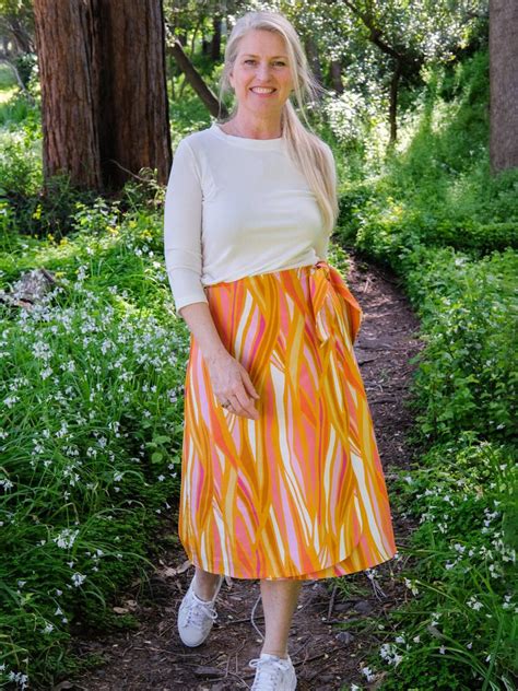 Lola Wrap Skirt Seagrass Yellow Lesley Evers