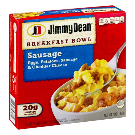 Jimmy Dean Breakfast Bowl Sausage 7oz Pkg Garden Grocer