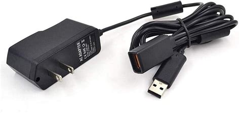 Wiresmith Ac Power Adapter Charger For Xbox 360 Kinect Motion Sensor