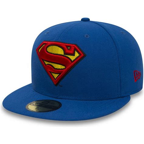 New Era Flat Brim 59fifty Superman Character Essential Warner Bros
