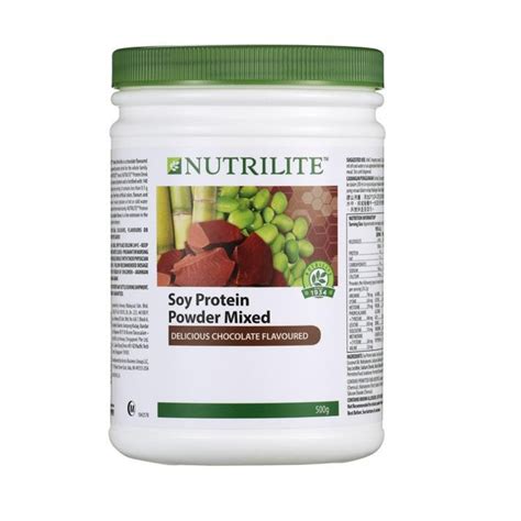 This is the highest quality soy protein available. Amway NUTRILITE Soy Protein Drink Mix - Chocolate Flavour ...