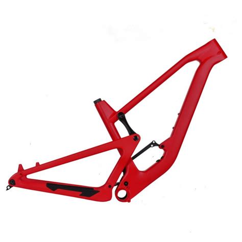 China Customized Mtb Full Suspension Carbon Frame 29er Suppliers