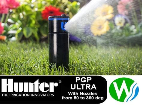 Hunter Plastic Popup 9 To 12 Meter Radius Sprinklers For Irrigation