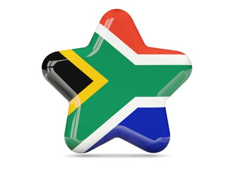 Star Icon Illustration Of Flag Of South Africa
