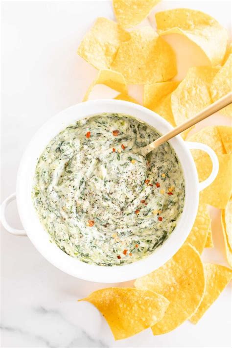 Creamy Spinach Dip With Cream Cheese Julie Blanner