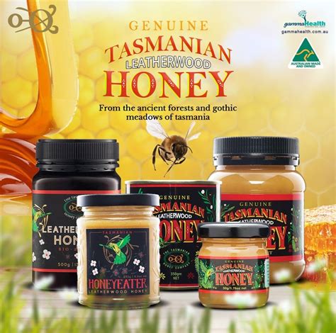 Tasmanian Leatherwood Honey | Honey, Tasmanian, Plastic jars