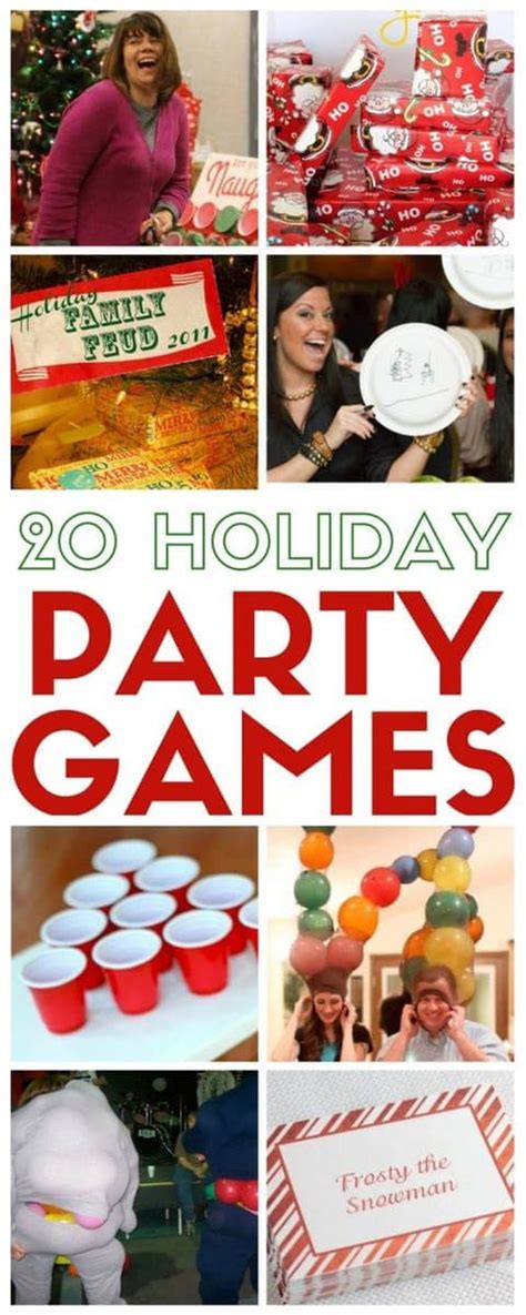 20 Party Games For The Christmas Holidays The Crafty Blog Stalker