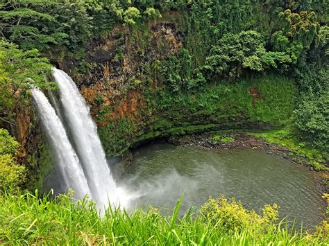 Drive To Wailua Falls On Your Kauai Vacation Located Near Lihue