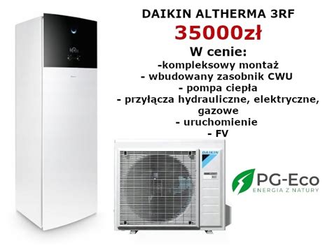 Pompa ciepła Daikin Altherma 3 RF z montażem Kielce Ogłoszenie na