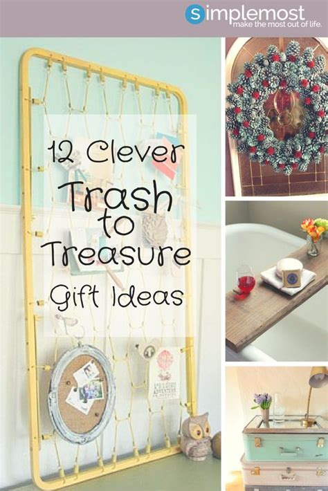 12 Clever Trash To Treasure Crafts Because Upcyclings The Way To Go