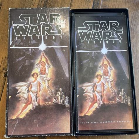 Star Wars Trilogy The Original Soundtrack Anthology 1993 4 Cd Box Set