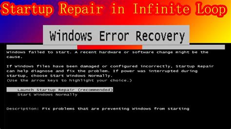 How To Fix A Windows Error Recovery