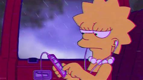 Homer Simpson Simpsons Sad Aesthetic Wallpaper