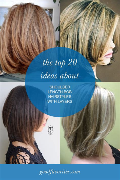 The Top 20 Ideas About Shoulder Length Bob Hairstyles With Layers