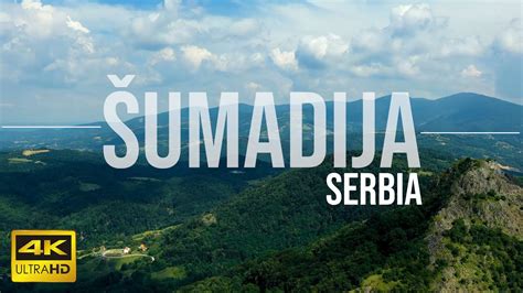 4k Serbia Relaxing Flight Over Sumadija Central Serbia Relaxing